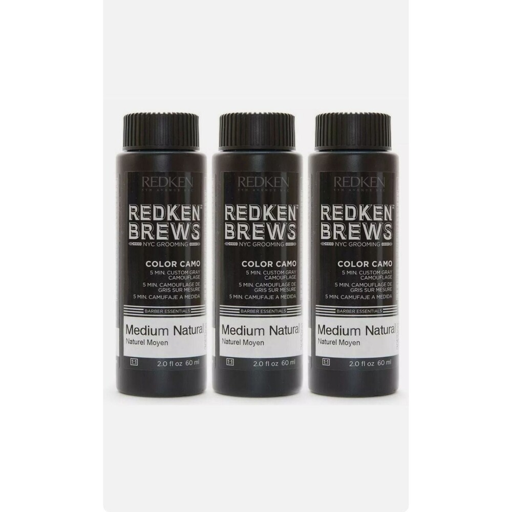 Redken Brews Camo Medium Natural x 3.
